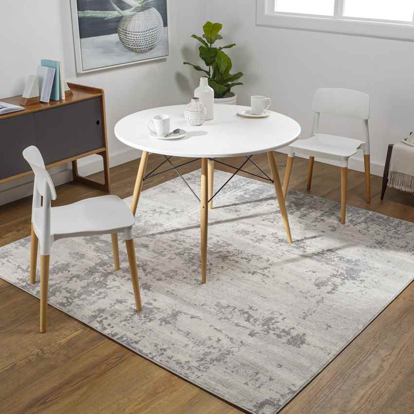 Barett Modern Beige/Gray Area Rug-3